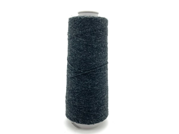 Product photo recycled denim sewing thread anthracite